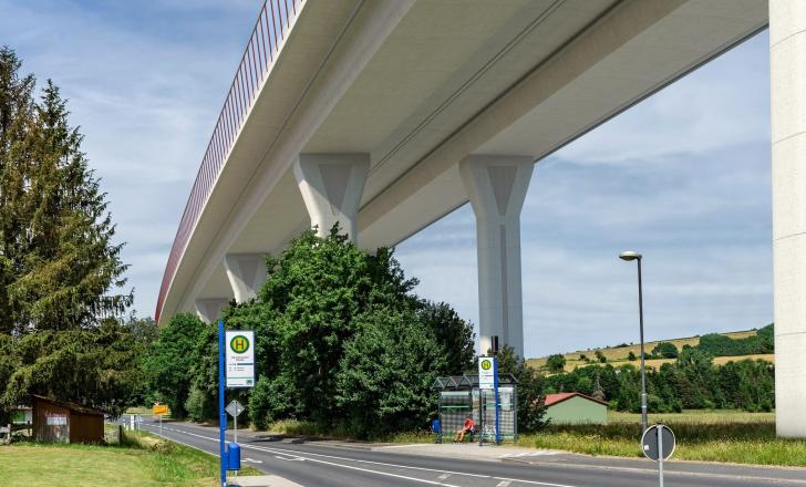 STRABAG will build a new viaduct on the A7 in Germany – image © courtesy of DEGES