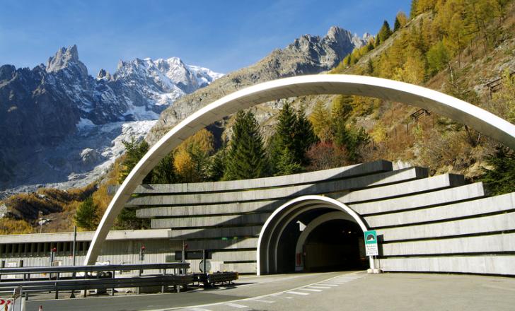 The important Mont Blanc Tunnel is close for improvement works – image courtesy of © Luca Chiartano| Dreamstime.com