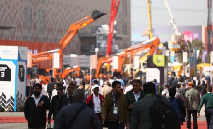 Exhibitors will reach the top decision makers by connecting with an expected 75,000 or more industry professionals from over 100 countries (image courtesy bauma CONEXPO INDIA 2024)