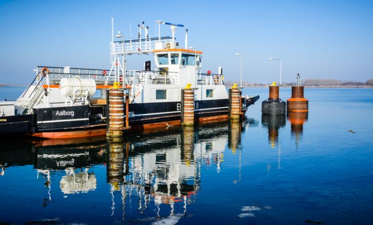A new bridge and tunnel link could replace the ferry service connecting with Egholm Island in Denmark – image courtesy of © Henrik Stovring| Dreamstime.com