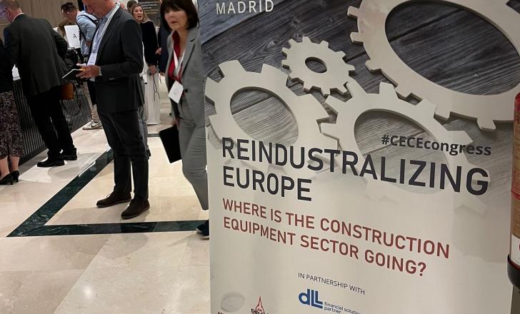 The CECE 2024 Congress in Madrid is a focal point for Europe's construction machinery makers