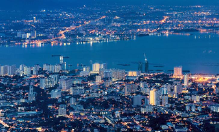 Penang in Malaysia will benefit from the construction of a new elevated highways – image courtesy of © Jpldesigns| Dreamstime.com