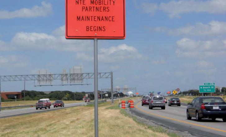 Work is underway on the new north Tarrant Express project in Texas Texas road project