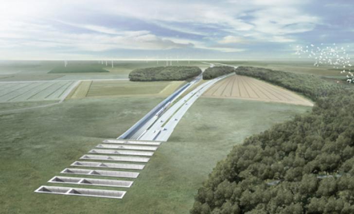 An impression of the portal in Germany Fehmarnbelt Tunnel go-ahead