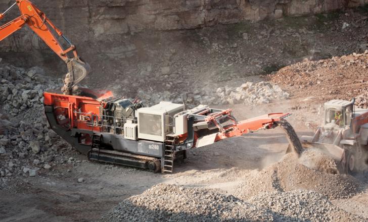 New developments will be seen on Sandvik Construction’s mobile impactor QI 240 Sandvik Construction Various
