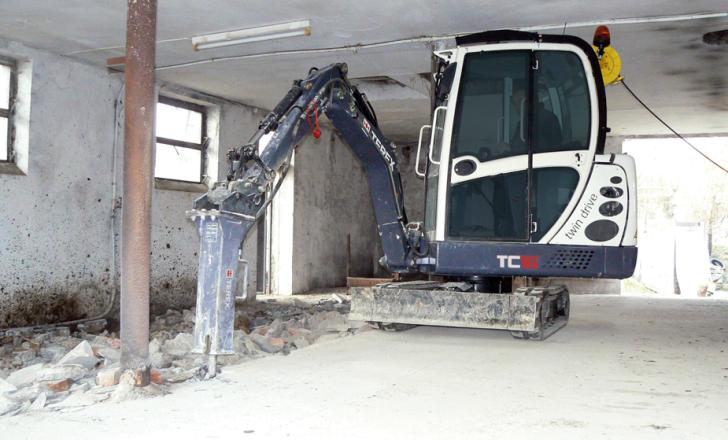 Terex TC16 Twin Drive mini excavator Terex TC16