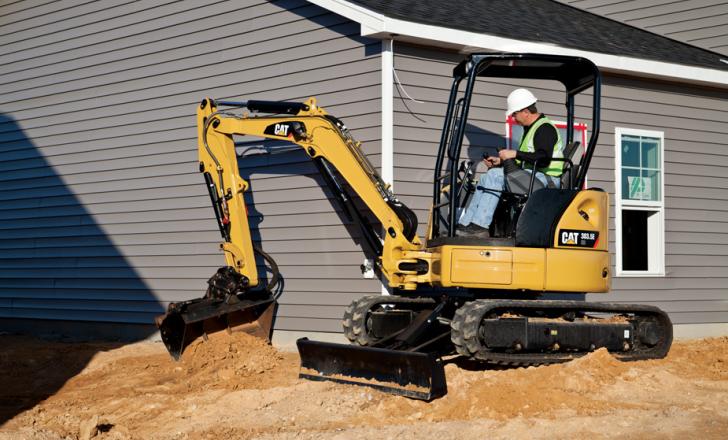 The five new compact-radius Cat E-Series Mini Hydraulic Excavators all use new engines meeting Stage IIIB emissions regulations and incorporate new features such as COMPASS control panel. Caterpillar E series Mini Hydraulic Excavator