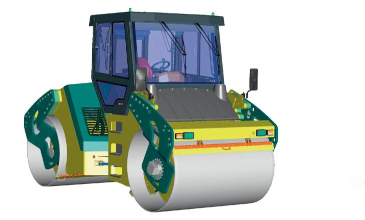 AV 120 X joins Ammann’s range of tandem rollers Ammann AV 120 X