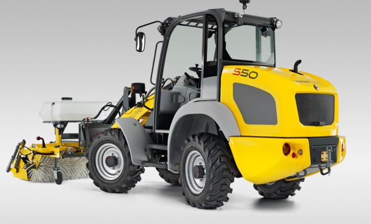 Kramer Allrad 550 wheel-loader is a compact yet ‘big’ construction machine, according to Kramer Kramer Allrad 550 wheel-loader