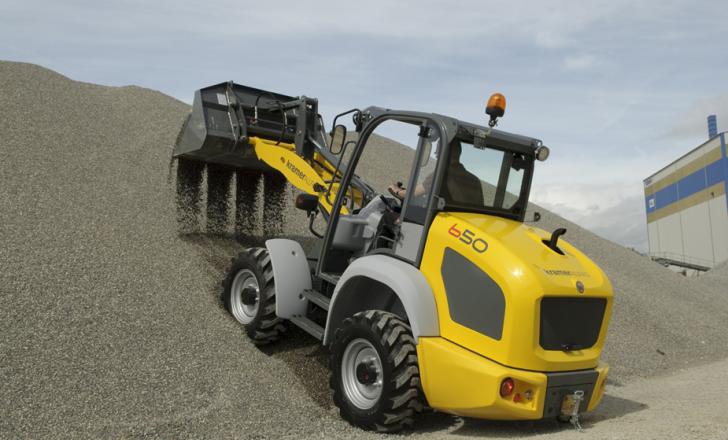 Kramer Allrad 650 wheel-loader is the firm’s compact yet ‘big’ construction machine Kramer Allrad 650 wheel-loader