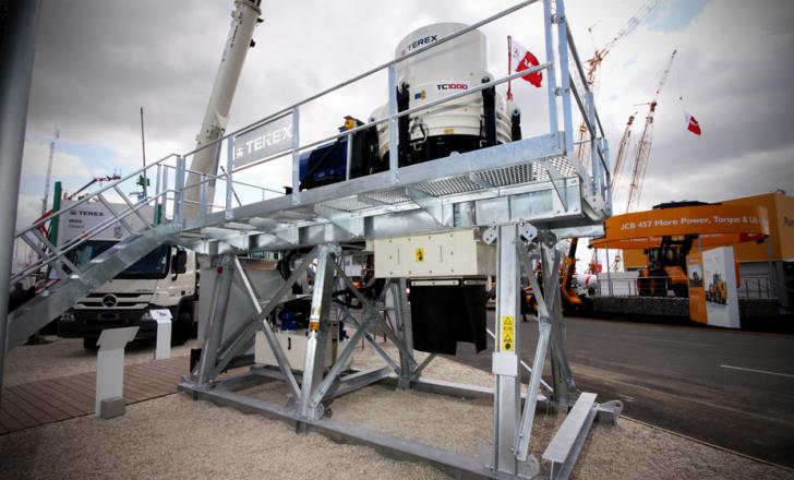 The new MC1000, the first module built in Terex MPS’ new Modular Product line Terex MPS MC1000