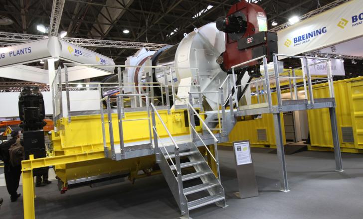 The new COMPACT asphalt plant Fayat Compact Asphalt mixing plant