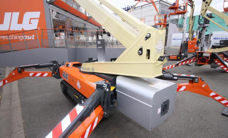 JLG's Green Crawler LIVE from INTERMAT IN A 12 JLG_greencrawler