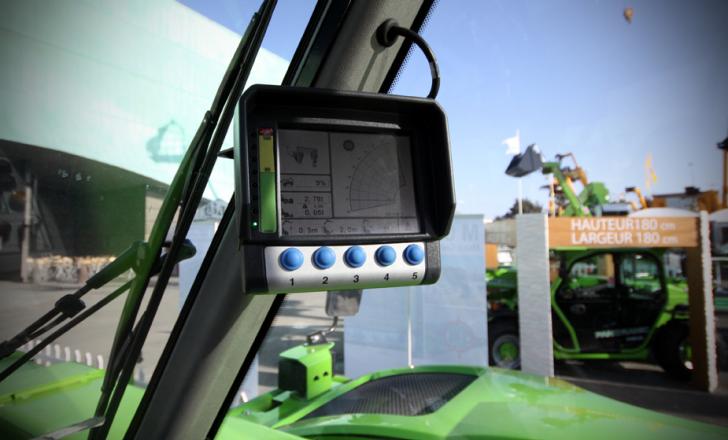 Merlo CDC Dynamic Load Control System at INTERMAT 2012 Merlo CDC Dynamic Load Control