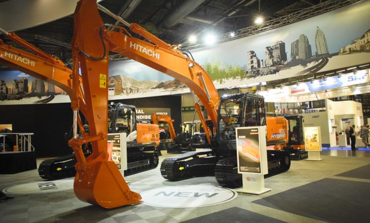 Hitachi opts for capacitors on ZH200 Hybrid excavator Hitachi ZH200 Hybrid Excavator