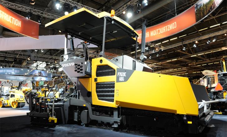 The new pavers from Volvo are more powerful and productive than their predecessors Volvo P780c