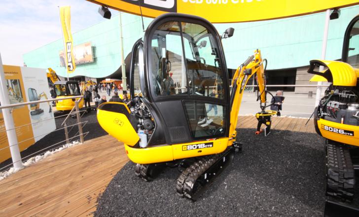 JCB 8018 mini excavator