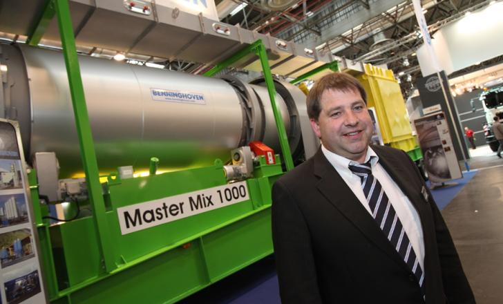 Bernd Benninghoven and the Master Mix 1000 Benninghoven master mix 1000