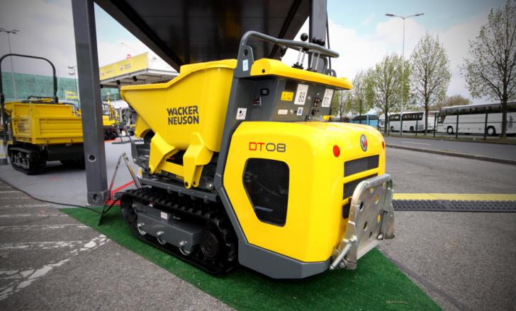 Wacker Neuson's DT08 Dumper live at INTERMAT IN A 12 Wacker_Neuson_DT08