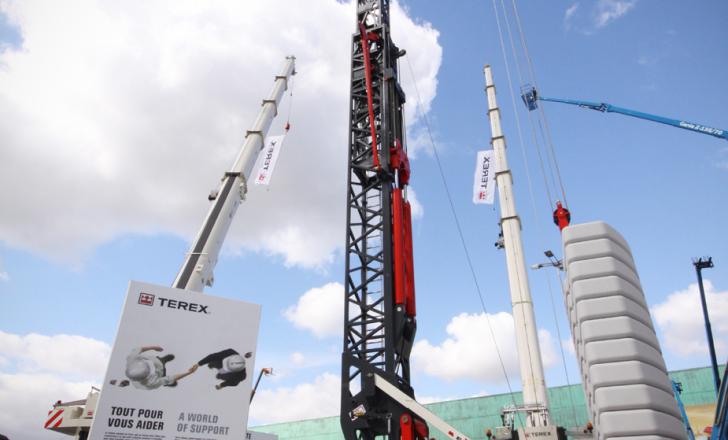 Eazy 90 provides increased safety for fast tower erection Terex Eazy 90 tower crane