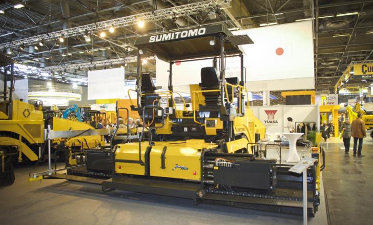 Sumitomo intends to increase sales of its pavers worldwide Sumitomo HA60W