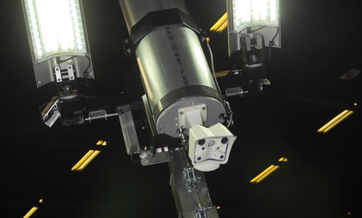 Security camera and LED lighting in one unit Towerlight