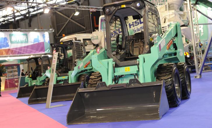 Ihimer AS34 Skid steer LIVE at INTERMAT 2012 Ihimer AS34