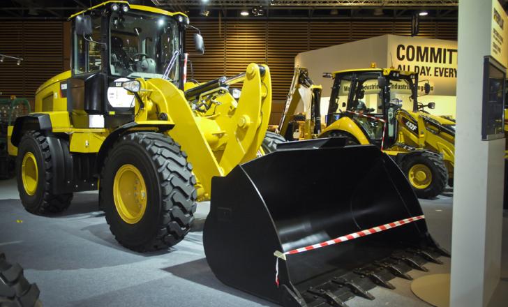 Cat 938K wheeled loader, live at INTERMAT 2012 Cat 938K wheeled loader, live at INTERMAT 2012