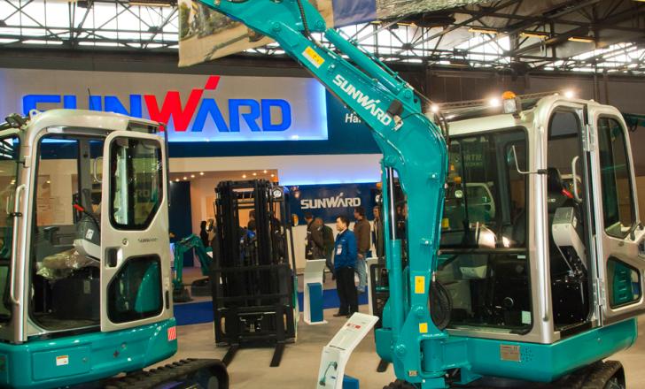 Sunward says it sets high quality standards for its mini excavators range IN A 12 Sunward_SWE25_005