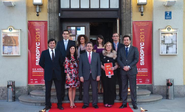 Ready for SMPYC 2011:organisers are seen after the launch party in Munich WH June 10 Pe3