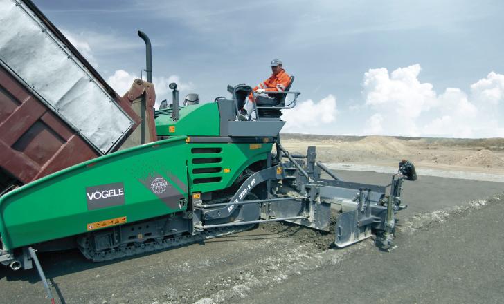Vögele is offering a robust and productive paver aimed at use by Chinese contractors Vögele robust and productive paver