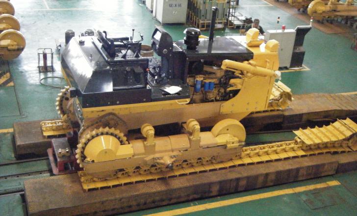 High production efficiency at the Shantui bulldozer plant ensures continuous throughput
Shantui bulldozer plant