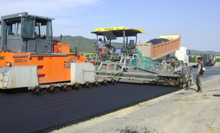 Work is now complete on a key section of highway in Tunisia shown here, while work is underway or in planning for other important routes highway expansion in Tunisia