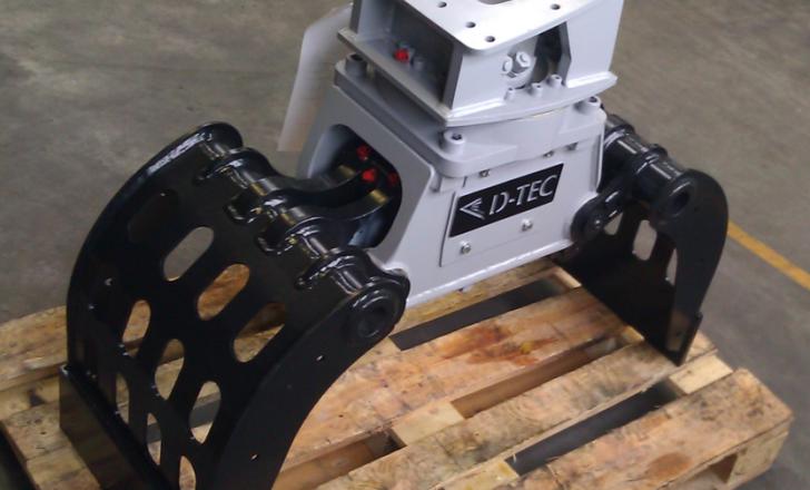 Dutch firm D-TEC has unveiled its new sorting and demolition grapple range for the Asian market during bauma China 2012 D-TEC