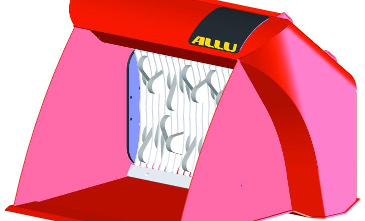 ALLU is introducing a new bucket crusher for fine screening Bauma Preview 2013 Allu bucket crushers