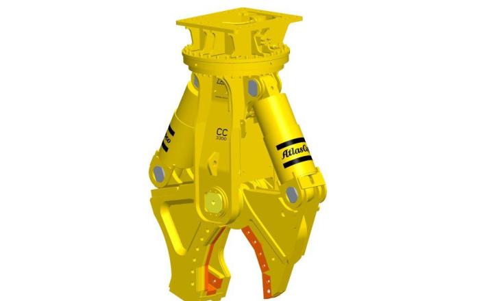Atlas Copco’s new jaw variant turns its CC 3300 Combi Cutter into a mobile shear Atlas Copco CC 3300 Combi Cutter