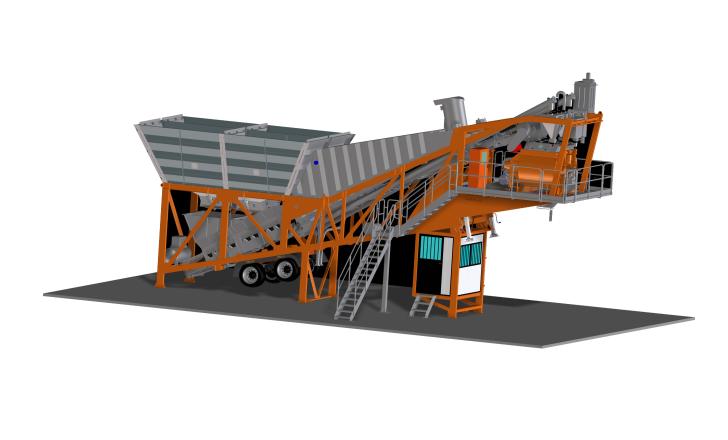 CIFA is now offering a mobile concrete batching plant mobile concrete batching plant from CIFA
