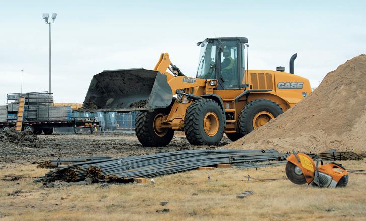 The 621F wheeled loader is making its first appearance at a European show at bauma 621F wheeled loader from Case