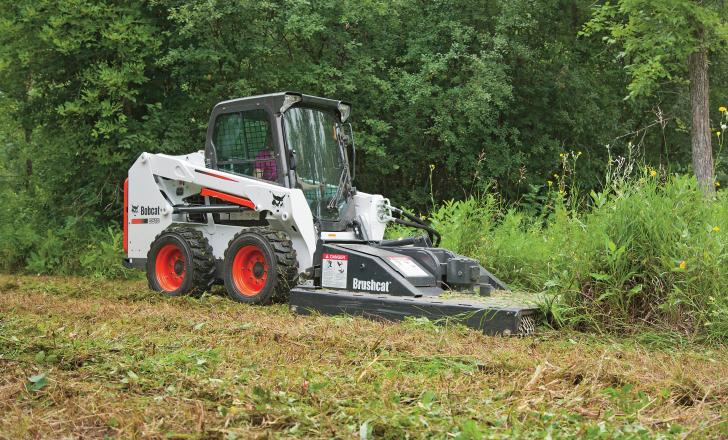 The S510 skid-steer loader is one of the new Bobcat 500 platform compact loaders S510 skid-steer loader from Bobcat