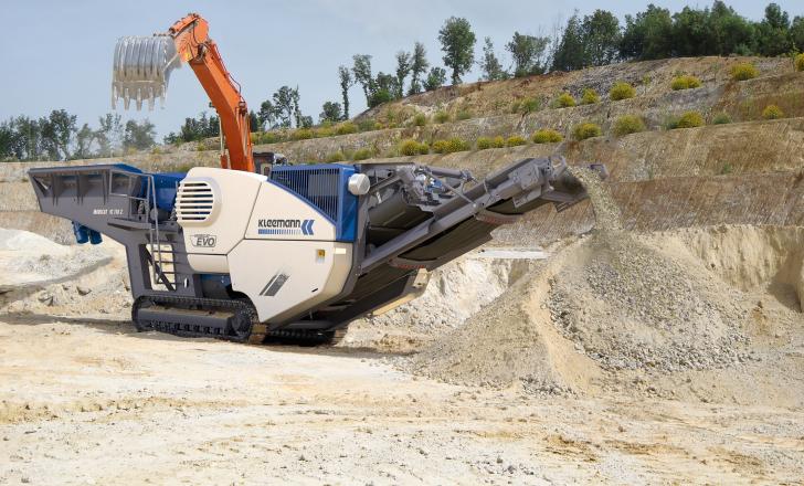 High productivity and performance are key features of Kleemann’s versatile new crusher kleemann Mobicat EVO
