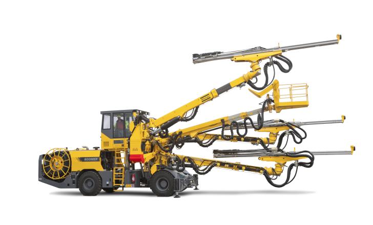 The Boomer XE3 C from Atlas Copco’s new Boomer series Boomer XE3 C from Atlas Copco