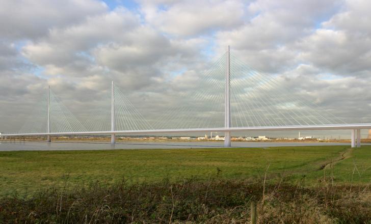 An artist’s impression of the new Mersey Gateway Bridge Mersey Gateway Bridge