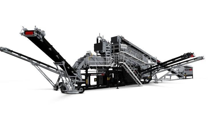 Terex Washing Systems is making final plans to unveil a new washing system Terex Washing Systems new washing system