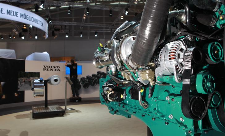 Volvo showed its Tier 4 Final range of engines bauma 2013 Daily Volvo Penta teir 4