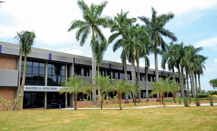 Good business in Brazil made expansion and modernisation of the Haver & Boecker Brazilian subsidiary necessary modernisation of the Haver & Boecker Brazilian subsidiary