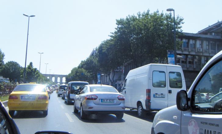 Istanbul is on record as one of the world's most traffic-congested cities Istanbul traffic