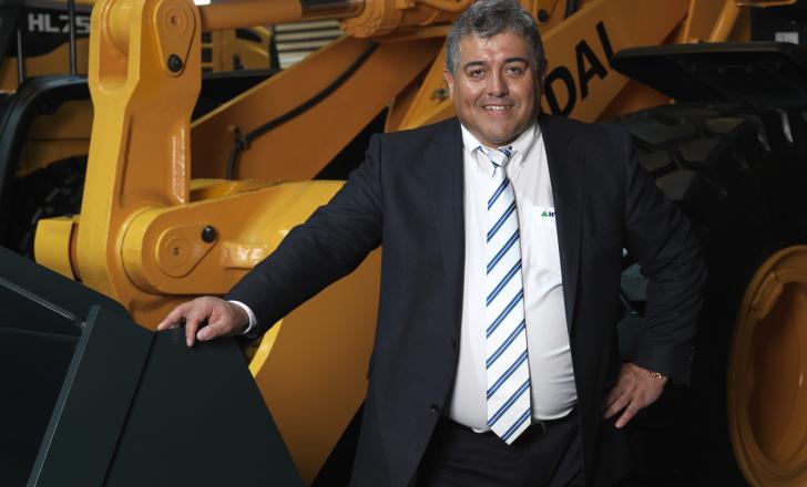 Alain Worp, HHIE’s Sales Director Construction Equipment, has highlighted encouraging European Hyundai construction equipment sales in 2013 Alain Worp Sales Director Hyundai