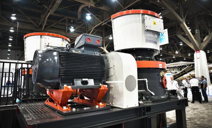The all-new CH540 and CH550 cone crushers “have endless combinations” Sandvik CH540