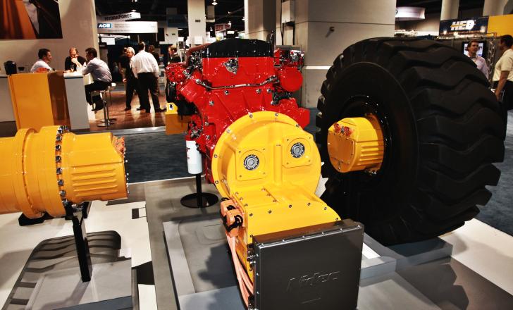 Oerlikon’s hybrid electric driveline could offer a 30% reduction in fuel consumption. Oerlikon electric drive