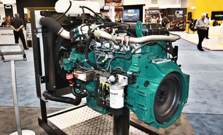 Volvo Penta’s D8 engine is one of five in a range that only requires SCR after-treatment to achieve Tier 4 Final emissions. Volvo Penta SCR D8 Engine
